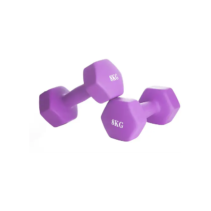 Mancuernas - ITALIAN DESIGN NEO DUMBBELL 1 PAIR KG 8, Morado